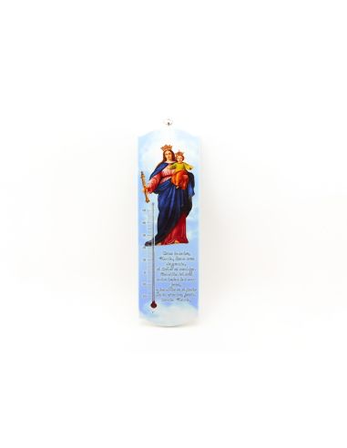 Termometro Maria Auxiliadora 26X7,5Cm