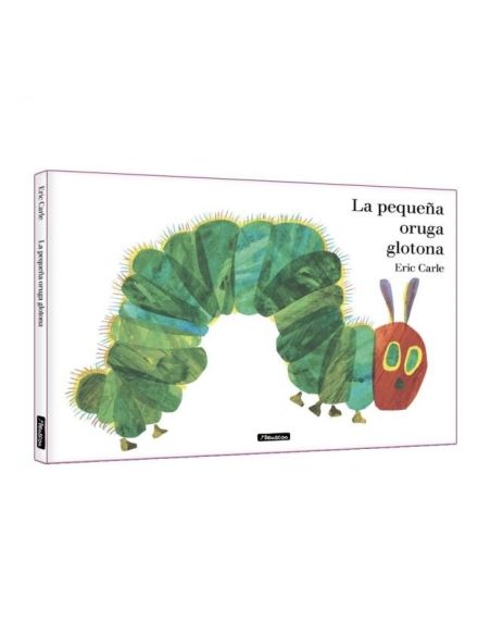 La pequeña oruga glotona, album ilustrado|Libreriasalesiana