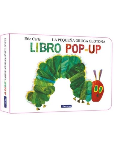 La pequeña oruga, el libro pop up