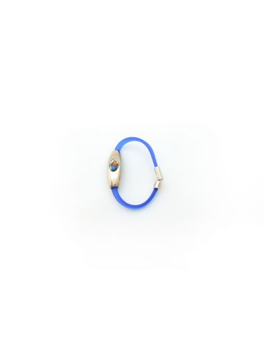 Brazalete Azul Pequeño Goma Auxiliadora******