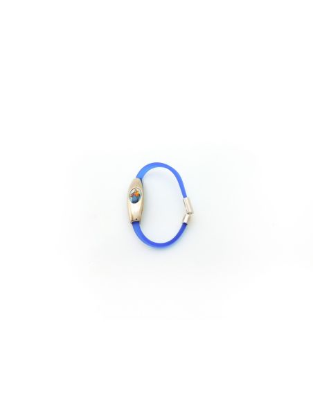 Brazalete Azul Pequeño Goma Auxiliadora******