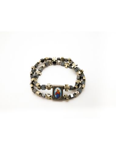 Pulsera Elastica Cubos Hematine M.Auxiliadora