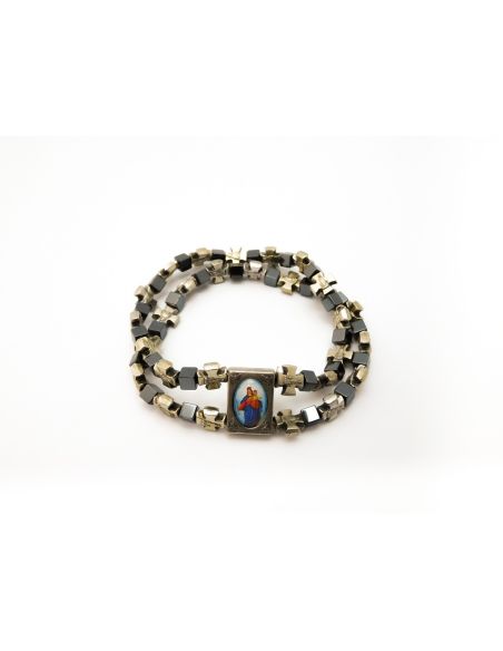Pulsera Elastica Cubos Hematine M.Auxiliadora