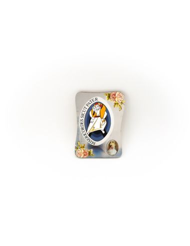 Iman Madera 7,5X5,5 Año Jubileo Misericordia