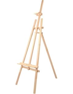 Caballete Pintor Reeves Dorset Madera Plegable Con Patas Telescópicas 90,5X14X9,2 Cm