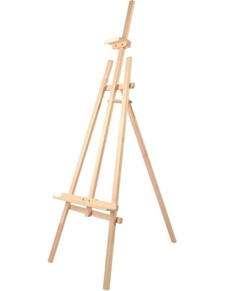 Caballete Pintor Reeves Dorset Madera Plegable Con Patas Telescópicas 90,5X14X9,2 Cm
