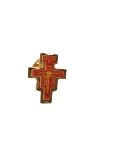 Pin Dorado Esmaltado San Damian 20Mm