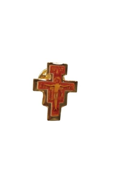Pin Dorado Esmaltado San Damian 20Mm