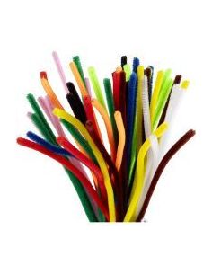 Blister Chenille Draht (25 Uds) Colores Surtidos 30 Cm