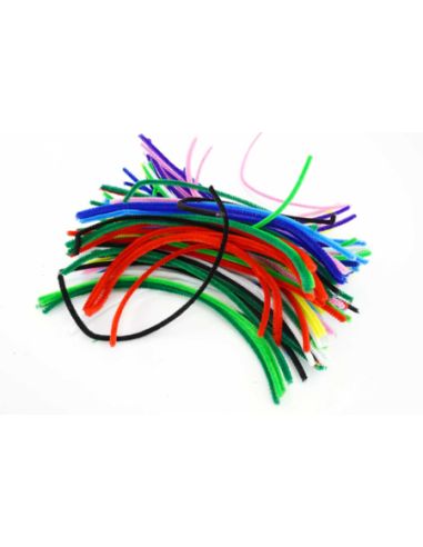 Varillas Chenille Colores Surtidos 50 Unidades