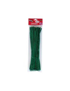 Pack 50 Limpiapipas 30Cm X 6Mm Verde Fixo Kids