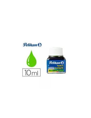 Tinta China Pelikan Verde Claro N.6 Frasco 10 Ml