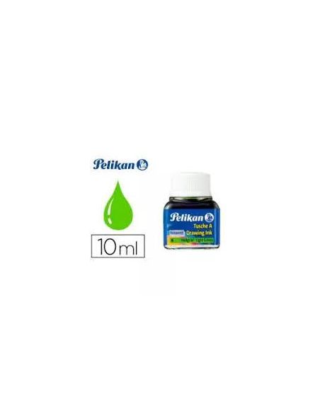 Tinta China Pelikan Verde Claro N.6 Frasco 10 Ml