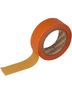 Washi Tape Pastel 1,5 Cm 10 Metros (Naranja Fluor)