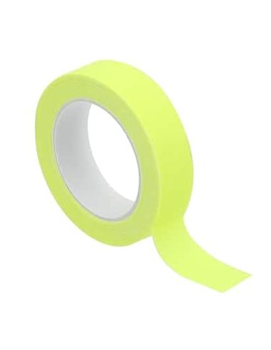 Washi Tape Pastel 1,5 Cm 10 Metros (Amarillo Neon)
