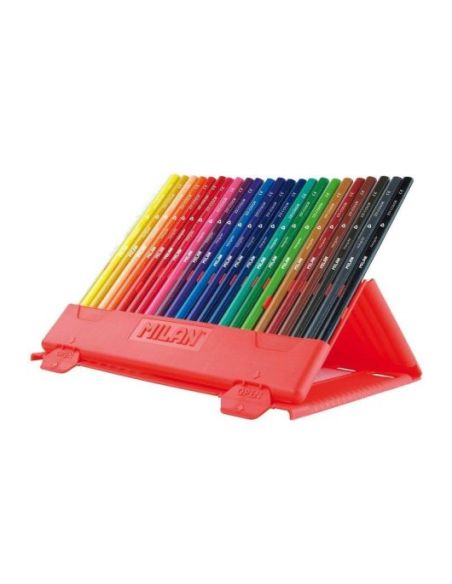 Flexibox 24 Lápices Triangulares Ergo Grip Milan