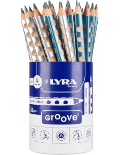 Lápiz Lyra Groove Grafito Bote 36 Unidades