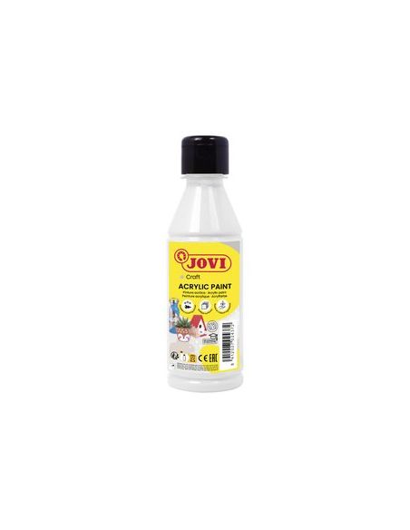 Pintura Acrílica Multiuso Jovi Jovidecor 250 Ml Blanco