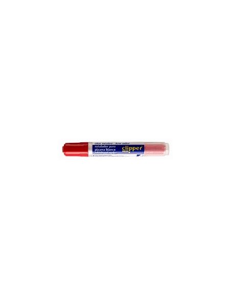 Rotulador Pizarra Clipper Liquid Rojo|Libreriasalesiana