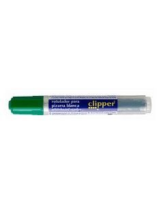 Rotulador Pizarra Clipper Liquid Verde