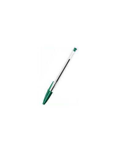 Boligrafo Verde Bic Cristal Grip