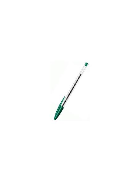 Boligrafo Verde Bic Cristal Grip