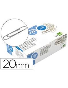 Caja 100 Clips Labiados Nº 1 23Mm
