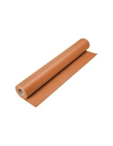 Papel Kraft Verjurado, Rollo 1 X 25 Naranja
