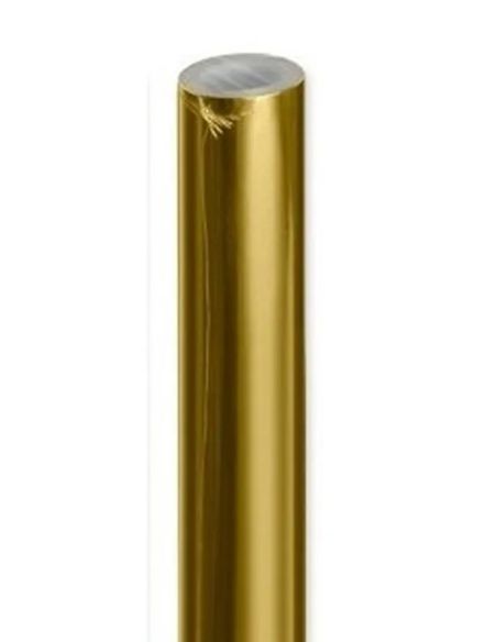 Papel Metalizado,Rollo 50 X 60 Oro