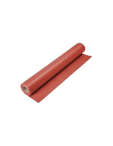Papel Kraft Verjurado,Rollo 1 X 5 Rojo