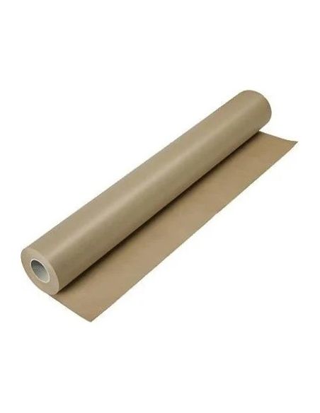Papel Kraft Verjurado,Rollo 1 X 5 Marron