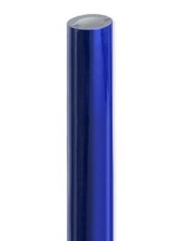 Papel Metalizado Rollo 1X3M Azul