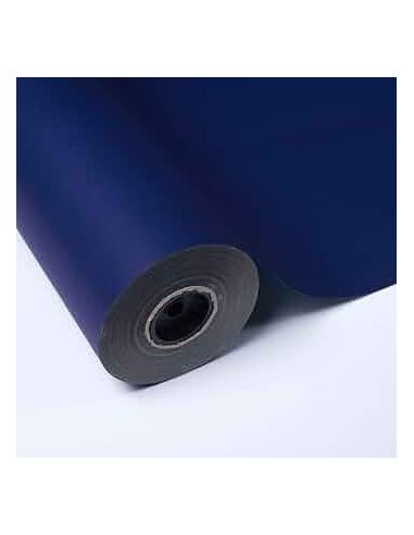 Papel Kraft Verjurado, Rollo 1 X 50 Azul