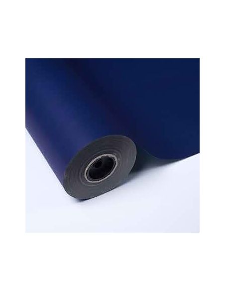 Papel Kraft Verjurado, Rollo 1 X 50 Azul