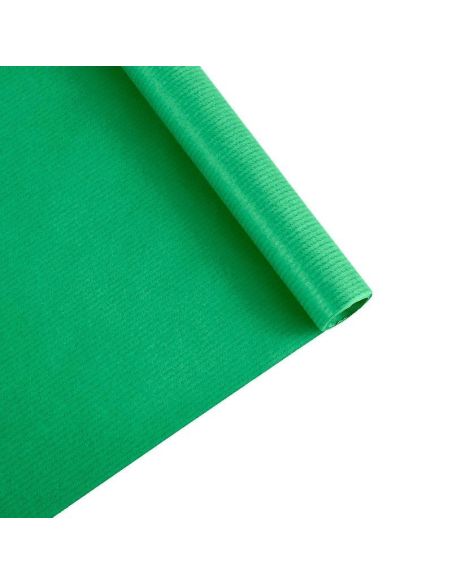 Papel Kraft Verjurado, Rollo 1 X 50 Verde