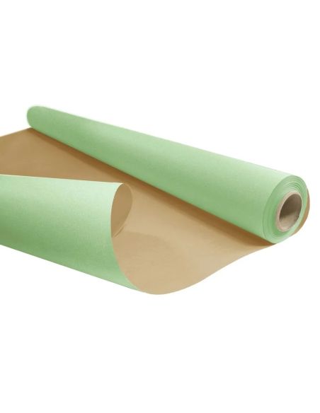 Papel Kraft Verjurado Rollo 1 X 3 Verde Malaquita Nefertiti