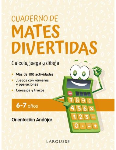 6-7 Años - Cuaderno De Mates Divertidas|Libreriasalesiana