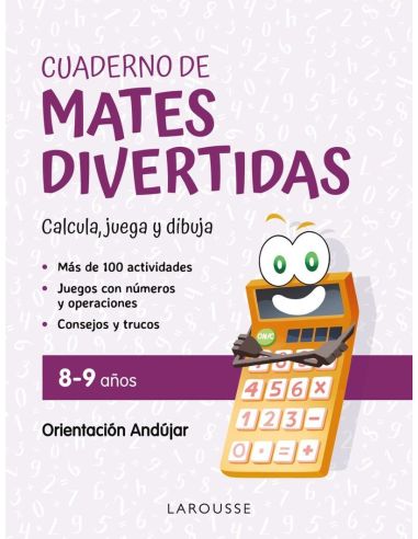 8-9 Años - Cuaderno De Mates Divertidas|Libreriasalesiana