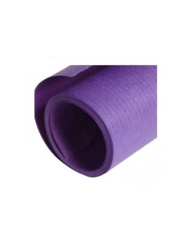 Papel Kraft Verjurado Rollo 1 X 3 Violeta Nefertiti