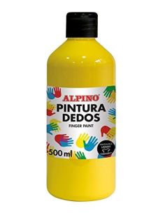 Pintura Dedos Alpino 250Ml Amarillo Claro