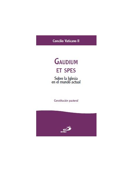 Gaudium et spes|Libreriasalesiana