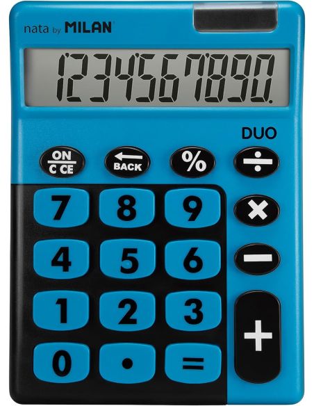 Calculadora milan 10 digitos touch duo