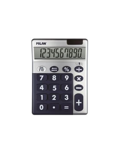 Calculadora Milan 10 Digitos Silver