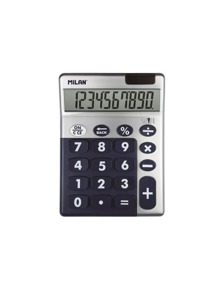 Calculadora Milan 10 Digitos Silver