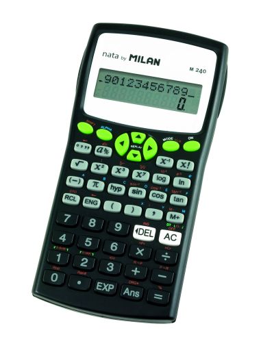 Calculadora Cientifica Milan M240 Verde