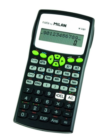 Calculadora Cientifica Milan M240 Verde