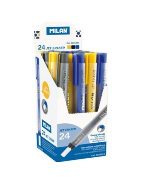 Portagomas Jet Eraser (24 Uds.)