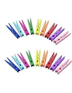 Pinza Madera Campus College Colores Surtidos /50 Ud.