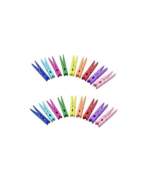 Pinza Madera Campus College Colores Surtidos /50 Ud.