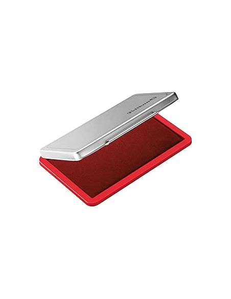 Tampon Metalico Rojo 7,5 X 15 Cm (Nº 1)